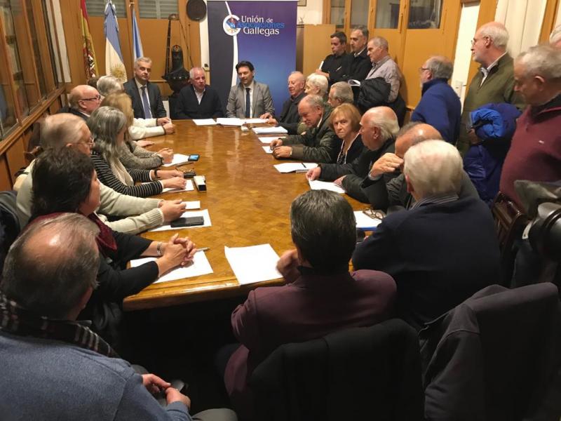 Reunión Unión Asociaciones Gallegas