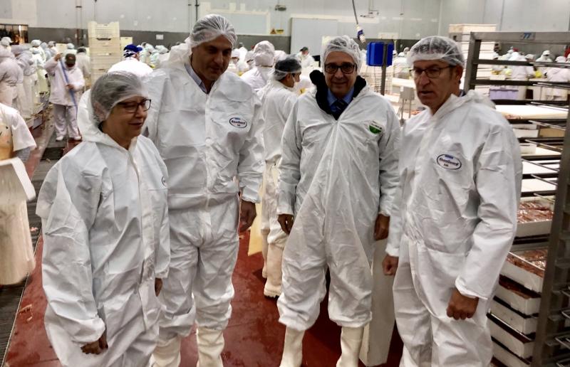 El presidente de la Xunta visitó hoy las instalaciones de la pesquera Estrella Patagónica y de la pesquera Iberconsa de Argentina y viajó a Rawson, para reunirse con el gobernador de la provincia de Chubut
