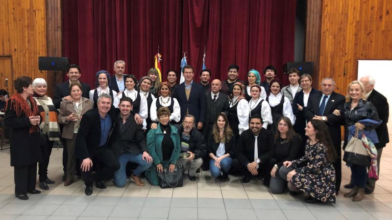El presidente de la Xunta visitó el Centro Gallego de la ciudad argentina de Comodoro Rivadavia El presidente de la Xunta visitó el Centro Gallego de la ciudad argentina de Comodoro Rivadavia