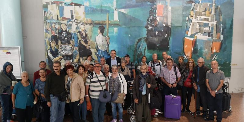 Imagen de esta mañana en el aeropuerto vigués de Peinador Imagen de esta mañana en el aeropuerto vigués de Peinador