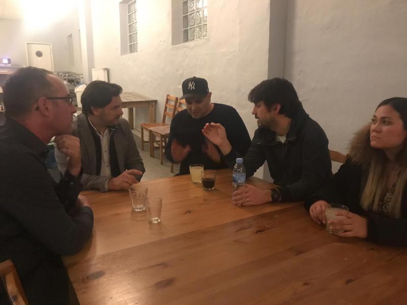 O secretario xeral da Emigración, no Centro Cultural e Deportivo Galicia Emigrante de Gütersloh