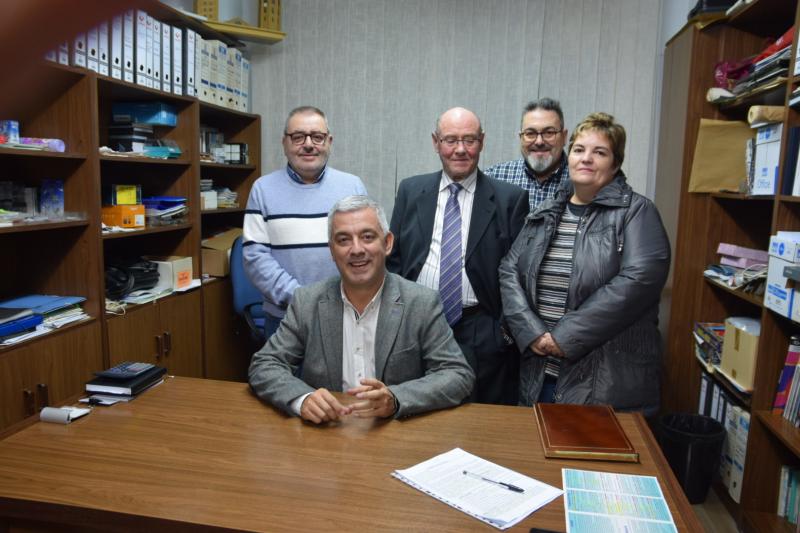 El secretario xeral de Política Lingüística de la Xunta de Galicia, en el Centro Galego de Lleida