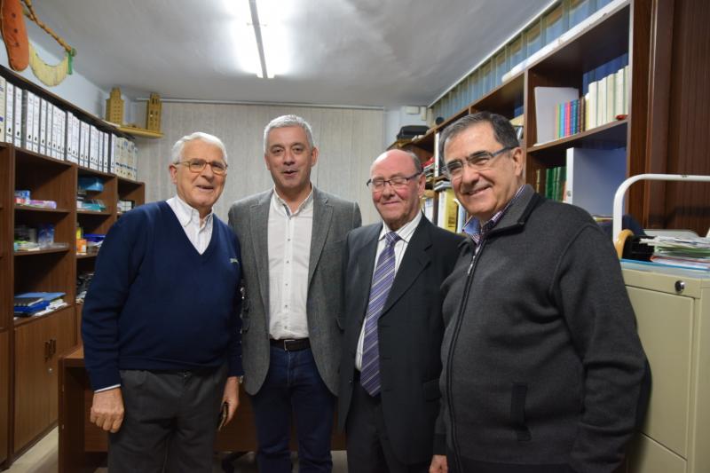 El secretario xeral de Política Lingüística de la Xunta de Galicia, en el Centro Galego de Lleida