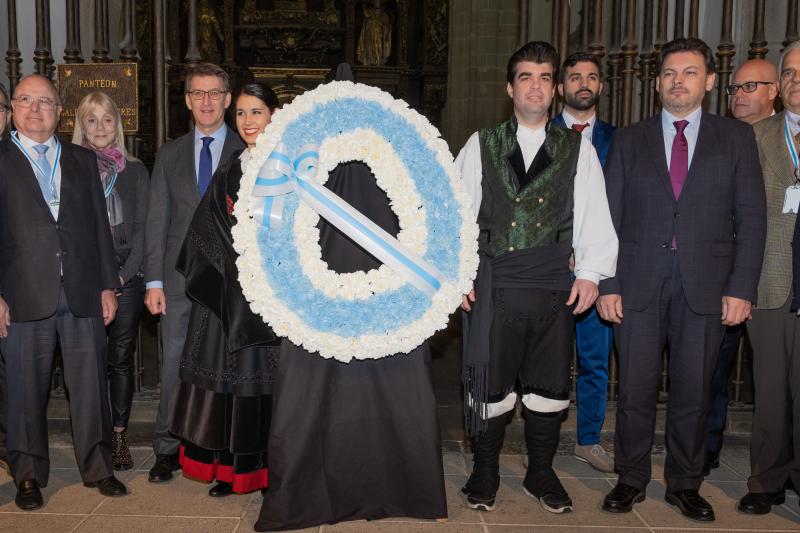 El titular del Gobierno gallego presidió esta mañana el acto inaugural del XII Pleno del Consello de Comunidades Galegas