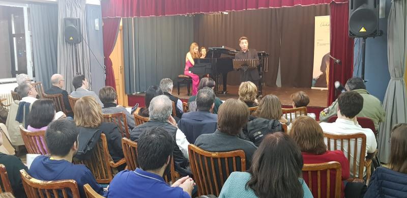 O Centro Galego de Madrid acolle un concerto que inicia o ‘Ciclo de canción galega’ e no que se interpretan unha selección de composicións que tiveron eco a ambos lados do Atlántico 