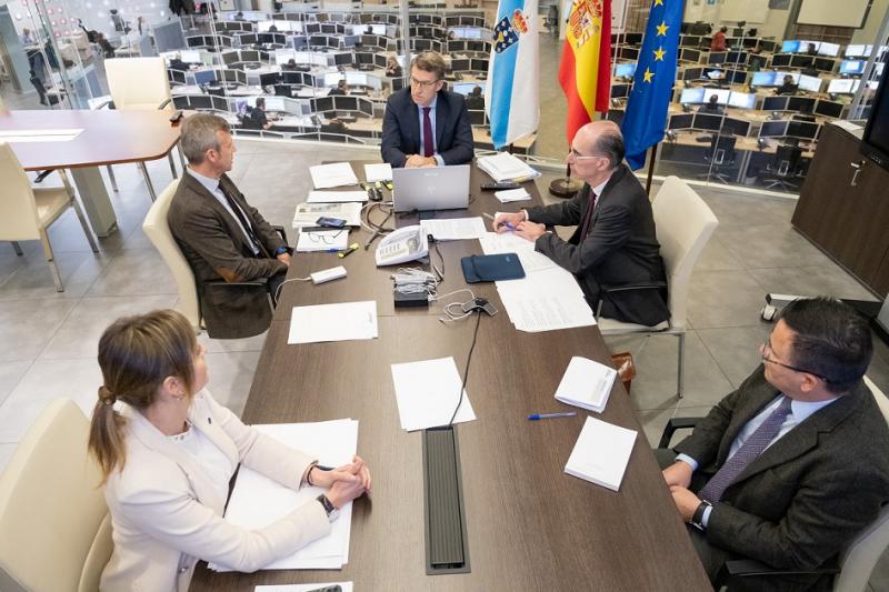 Imaxe do Consello da Xunta celebrado en Santiago de Compostela