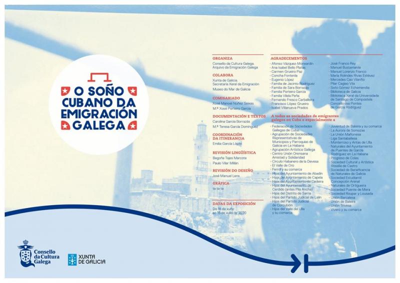 La muestra es fruto de la colaboración del Consello da Cultura Galega y la Secretaría Xeral da Emigración de la Xunta de Galicia
