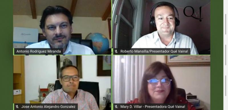 Imaxe do programa especial emitido co gallo do 60º aniversario da Hermandad Gallega de Venezuela en Caracas