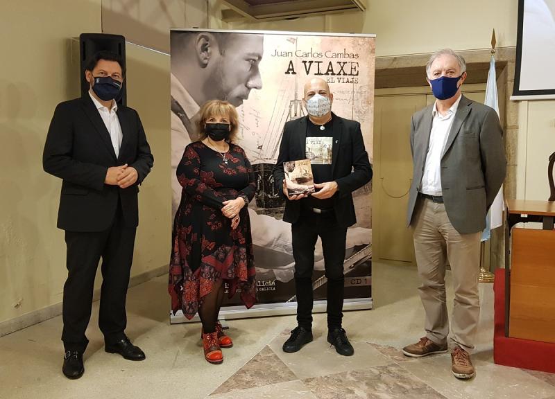 Imaxe da presentación deste mediodía no Museo do Pobo Galego