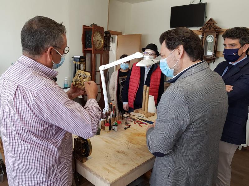Imaxe da visita desta mañá a Abadín (Lugo)