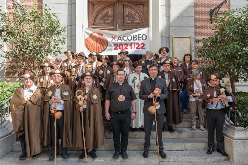 Foto da primeira xornada de celebración do Xacobeo 2021-22 das entidades galegas en Madrid