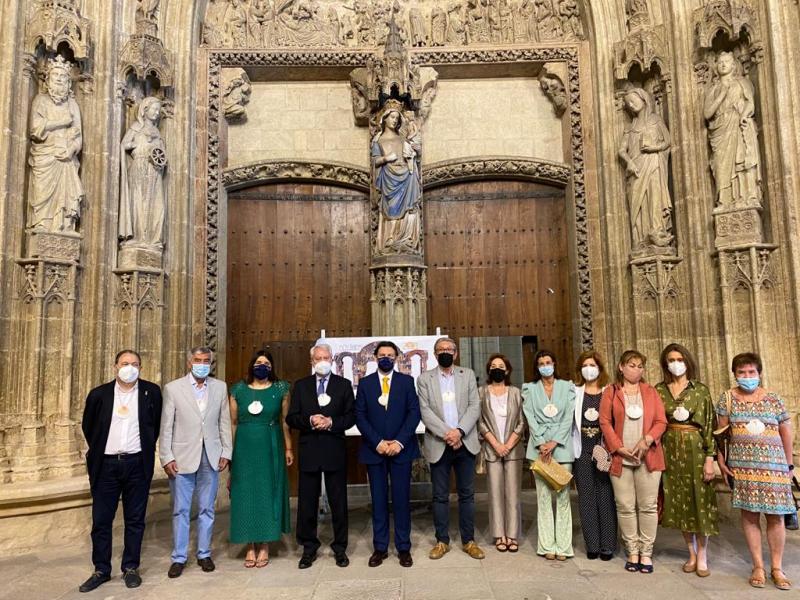 Imaxe desta mañá na Catedral de Santa María de Vitoria