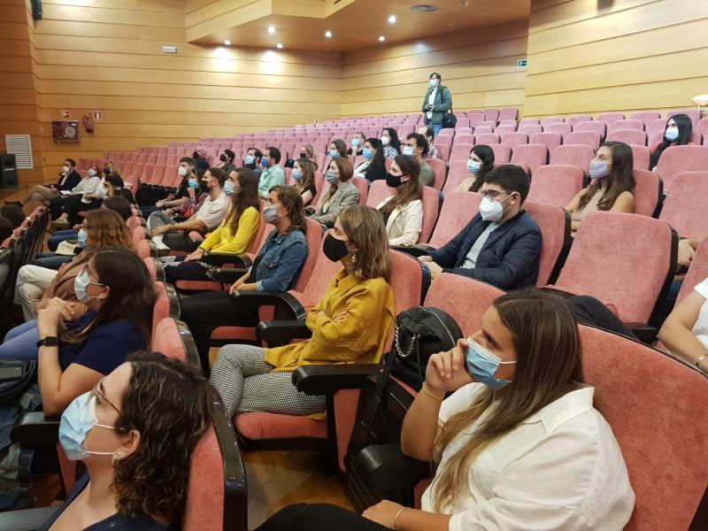 Emigración e a UDC dan a benvida aos novos alumnos das Bolsas BEME que estudan un mestrado nos Campus da Coruña e Ferrol