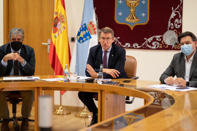 El presidente de la Xunta participó hoy en el debate Regiones y diáspora, en el marco del Congreso de autoridades locales y regionales del Consejo de Europa, donde compartió la apuesta de Galicia por el retorno y su experiencia en este ámbito