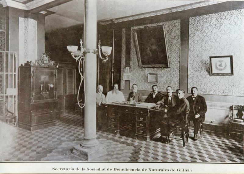 Secretaría da entidade (1922). Fondo: Consello da Cultura Galega. Arquivo da Emigración Galega