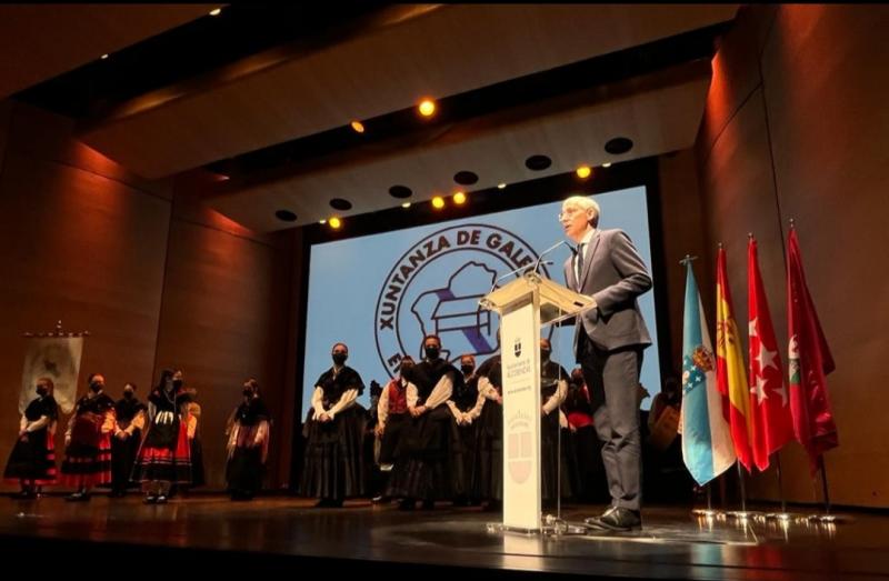 Imagen del homenaje celebrado hoy en Alcobendas