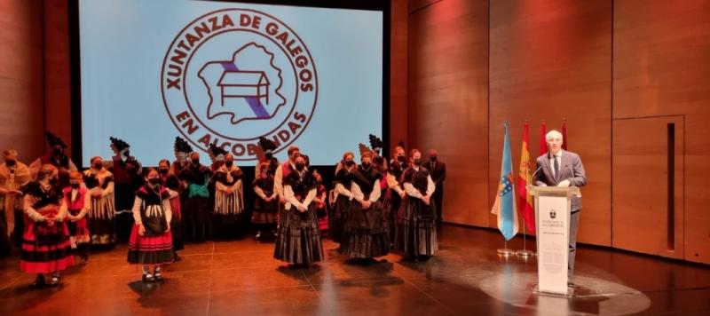Imagen del homenaje celebrado hoy en Alcobendas