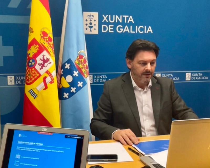 Antonio Rodríguez Miranda, durante a sesión informativa