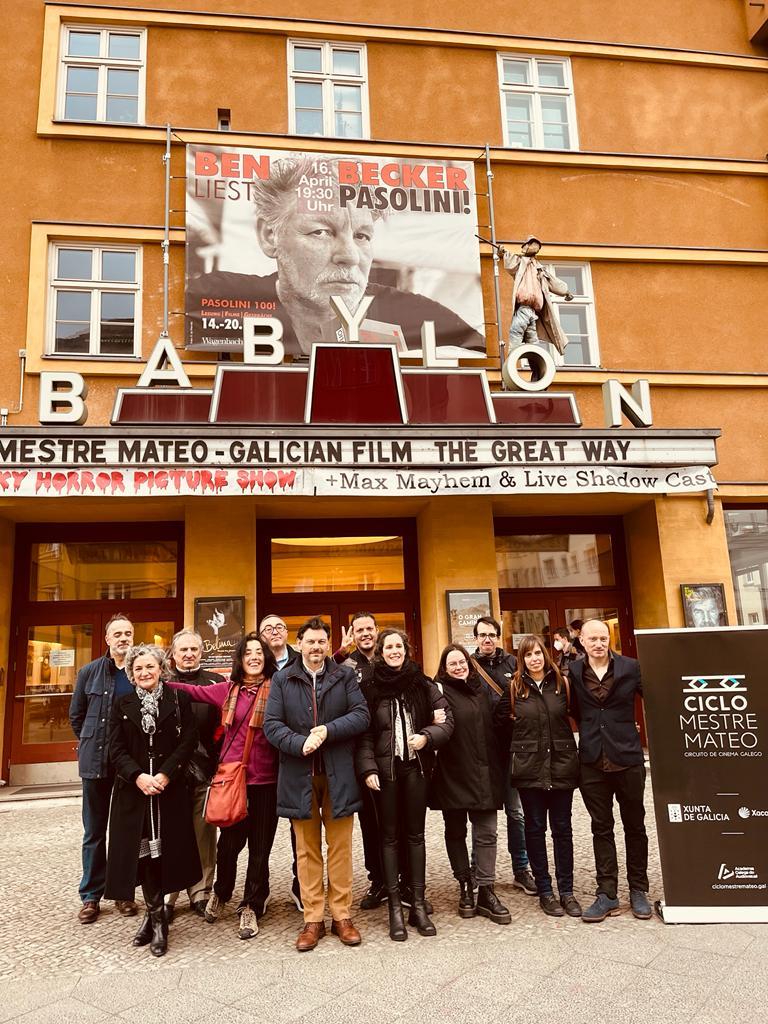 O cine galego enche a Sala Babylon de Berlín na estrea do Ciclo Mestre Mateo