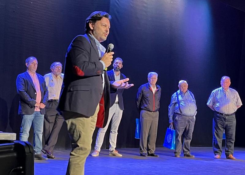 Imaxe da celebración das entidades galegas en Castela e León que tivo lugar hoxe en Burgos