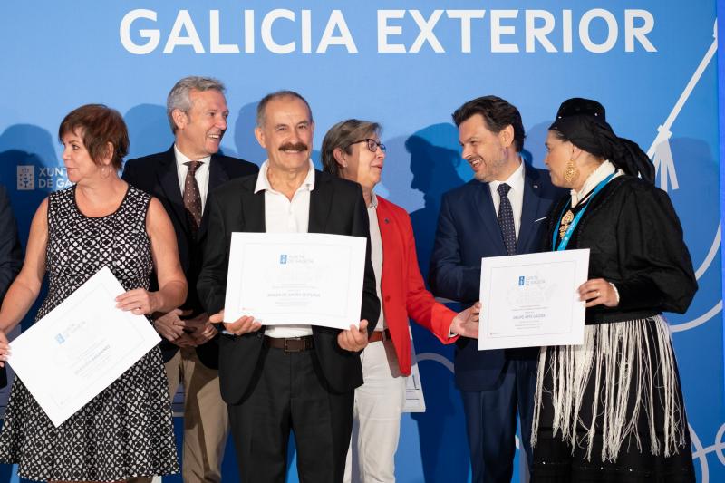 O titular do Goberno galego presidiu a recepción oficial do Día da Galicia Exterior