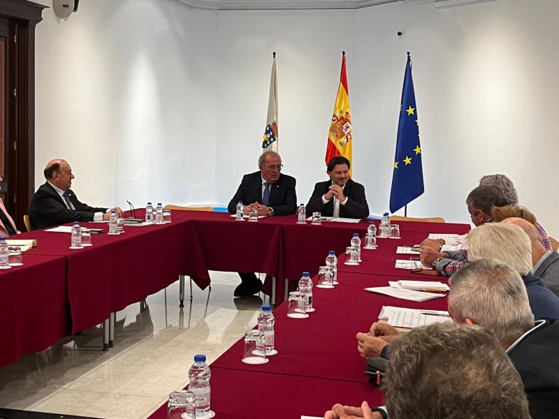 Miranda presenta al nuevo Director de la Casa de Galicia en Madrid a las Entidades Gallegas en la capital española