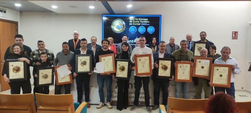 Imagen del acto de entrega de los Pratos de Ouro