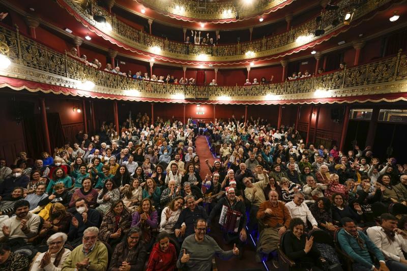 Imaxe do evento celebrado hoxe na capital de España