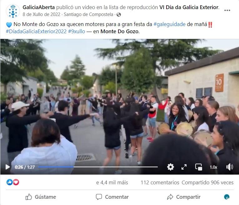 As contas de GaliciaAberta en Facebook, Twitter e Instagram superan os 50.000 seguidores e seguidoras