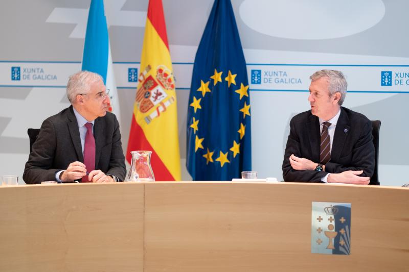 Imagen del Consello de la Xunta celebrado hoy en la capital de Galicia