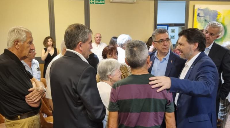 O secretario xeral da Emigración reuniuse cos e coas representantes da Casa de Galicia e da Casa de España en Córdoba