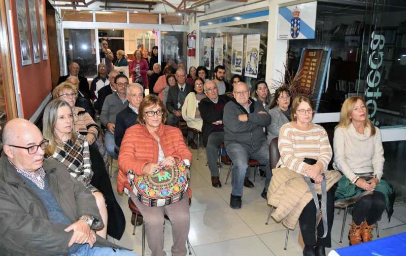 Imaxe da celebración do Día das Letras Galegas de A Casa de Galicia de Montevideo