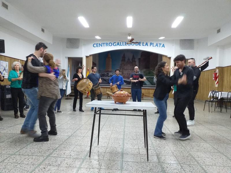 Imaxe da celebración do Día das Letras Galegas no Centro Gallego de La Plata