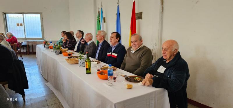 Imagen de la celebración del 87º aniversario de la entidad gallega en la capital argentina