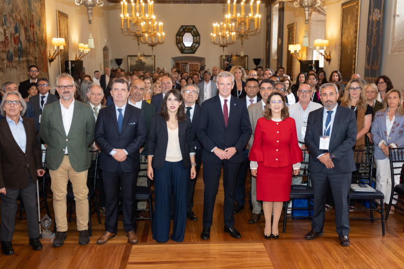 El presidente de la Xunta participó en la clausura del XIII Congreso de prevención de riesgos laborales en Iberoamérica