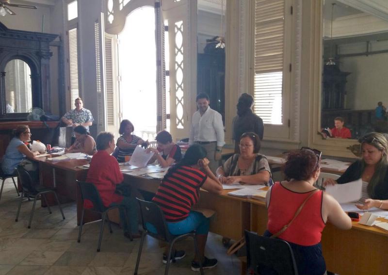 La Federación de Sociedades Gallegas de Cuba tiene su sede en el Palacio del antiguo Centro Gallego de La Habana