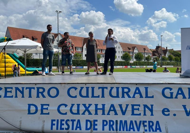 Imagen de la celebración de la Fiesta de la Primavera del Centro Cultural Gallego de Cuxhaven