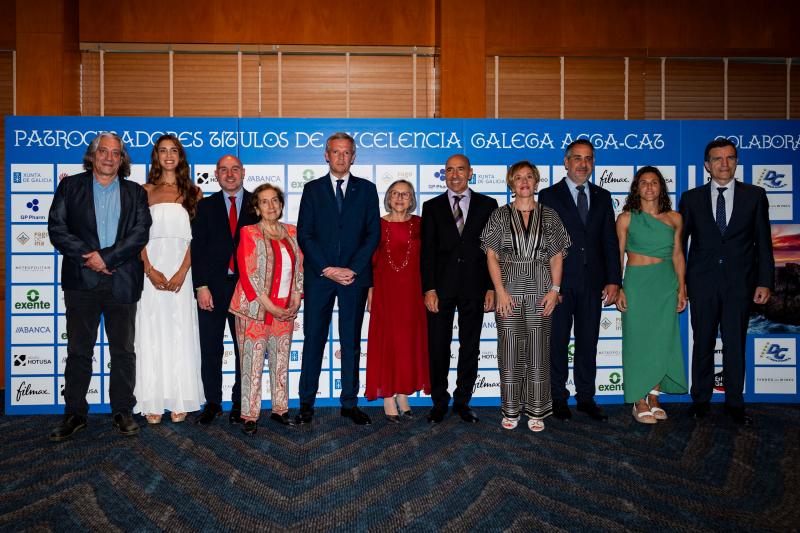 El presidente de la Xunta intervino en el acto de entrega de los Títulos de Excelencia Gallega 2023 de la Asociación de Empresarios Gallegos de Cataluña (AEGA-CAT)