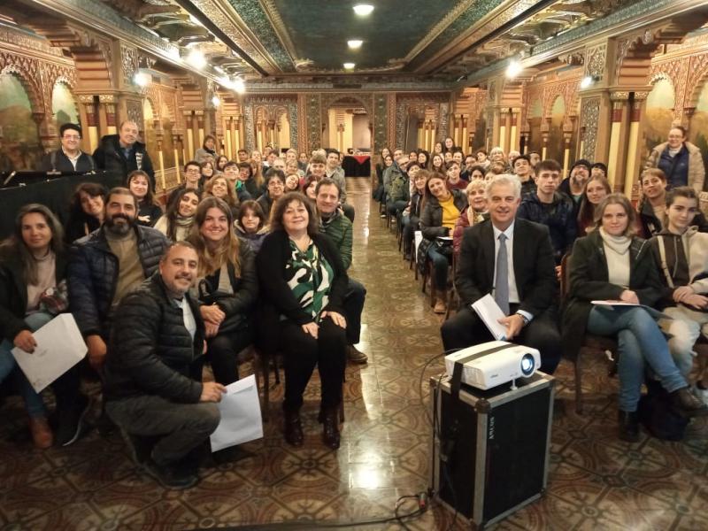 Imaxe da reunión celebrada na capital arxentina
