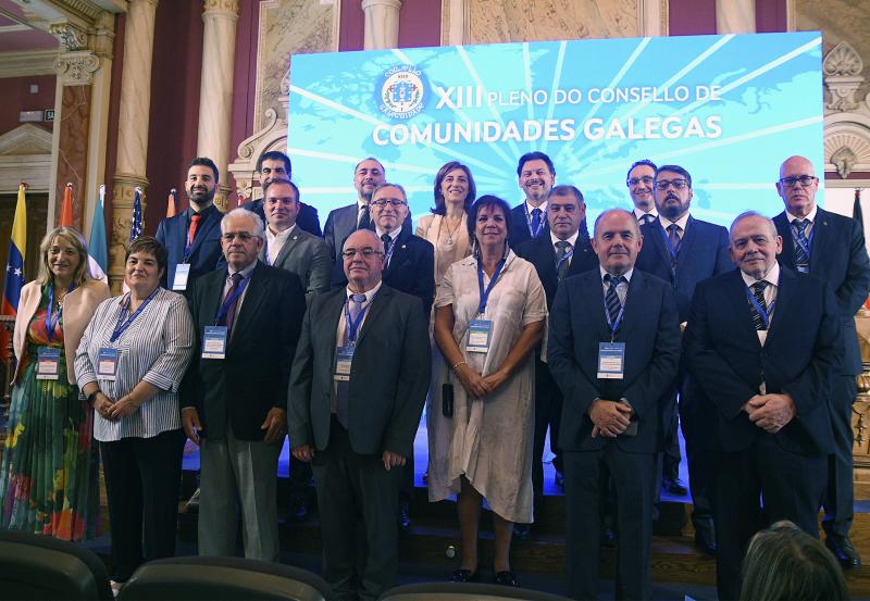 A vicepresidenta segunda e conselleira de Medio Ambiente, Territorio e Vivenda participou na clausura do XIII Pleno do Consello de Comunidades Galegas