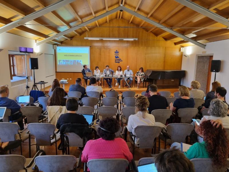 Miranda explica en el Welcoming Spaces Forum los efectos positivos del retorno en los campos económicos y demográficos del rural gallego