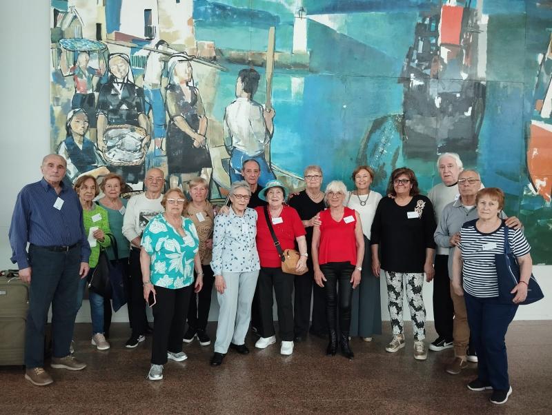 Imaxe da chegada das e dos participantes nos Reencontros con Galicia 2023