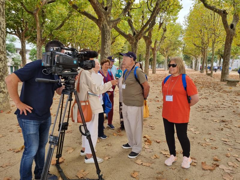Imaxe da visita a Pontevedra