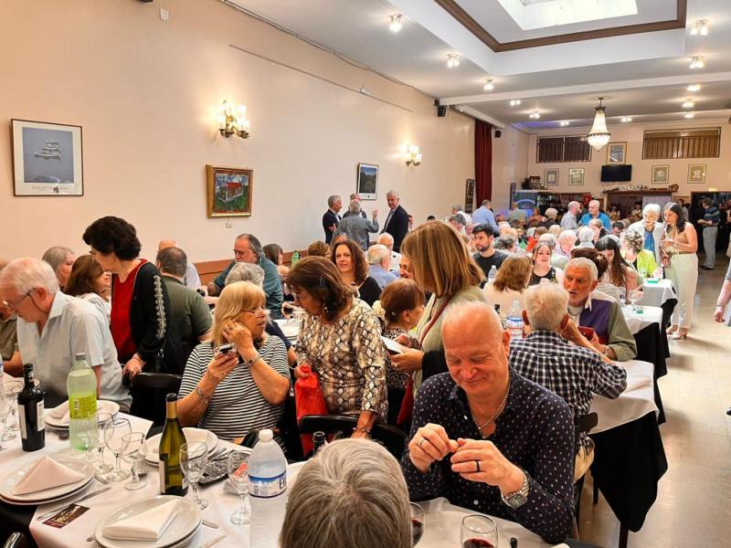 Román Rodríguez celebra el espíritu lalinense en el Centro Lalín, Agolada y Silleda de Buenos Aires