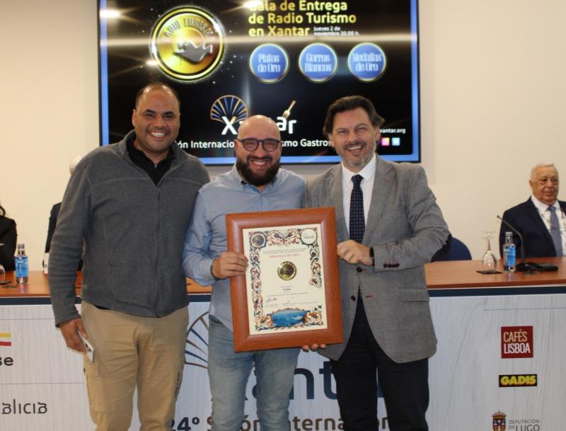Entrega de los Platos de Oro en el 24º Salón Internacional de Turismo Gastronómico - Xantar