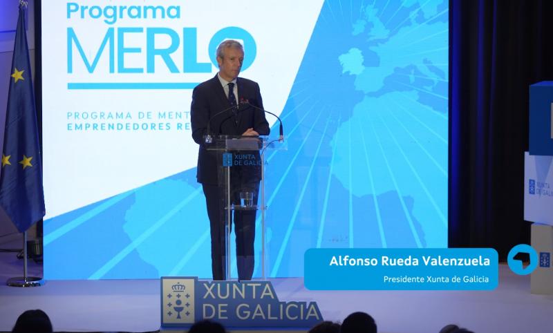 El encuentro contó con la presencia del presidente de la Xunta de Galicia, Alfonso Rueda Valenzuela