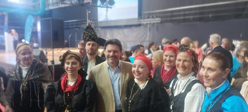 Imaxe da Gran Romaría Galega celebrada en Bos Aires