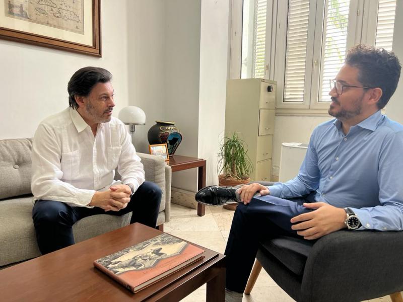 Miranda y el Consulado de España en Cuba trabajan juntos para atender las necesidades de los gallegos en la Isla Miranda y el Consulado de España en Cuba trabajan juntos para atender las necesidades de los gallegos en la Isla