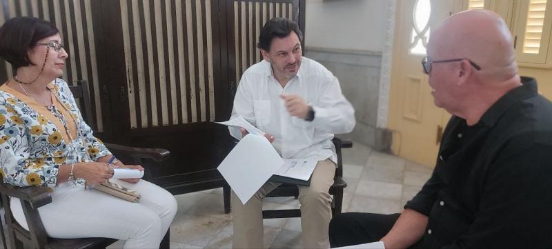 Miranda analiza coa Sociedade de Beneficiencia de Naturais de Galicia a situación dos galegos en Cuba
