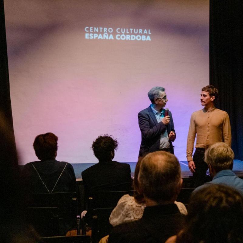 Imagen de la proyección del ciclo 'Galicia é cine' en Córdoba (Argentina)